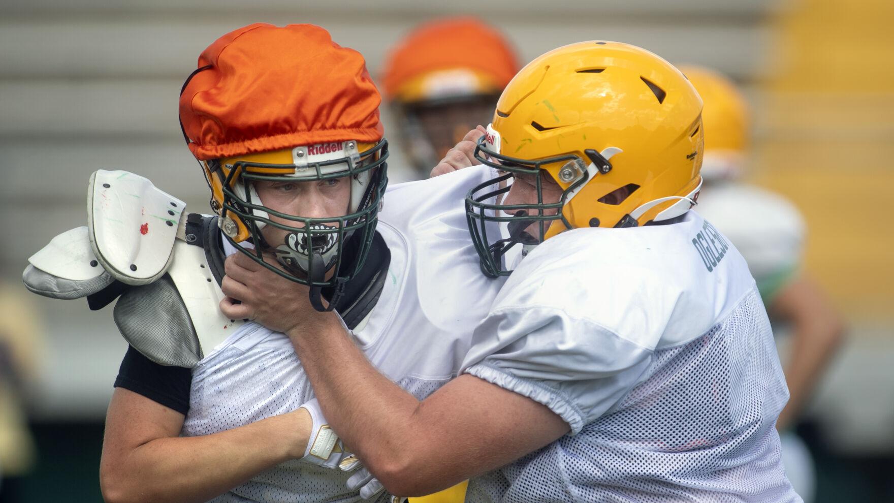 Photos: Check out the sights from Pius X football practice, Aug. 8